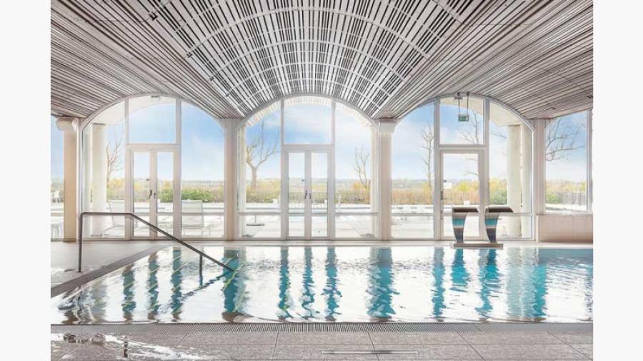 Inomhuspoolen i SPA